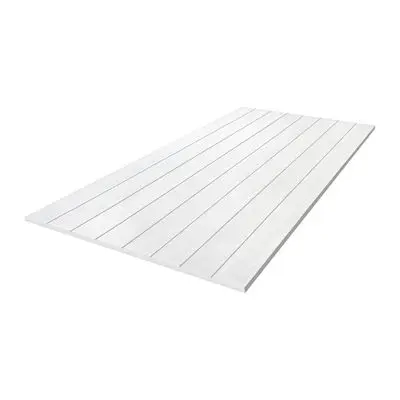 Floor Board Straight Grain 6 V groove SHERA Size 120 x 240 x 1.6 CM. Natural