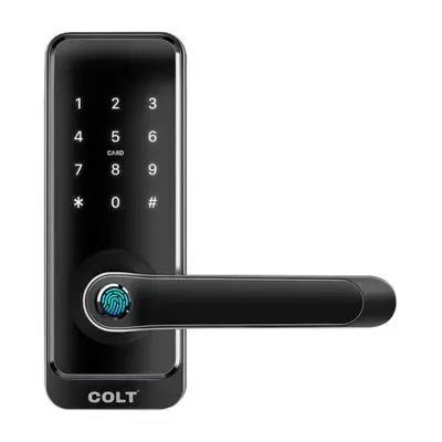 COLT Mortise Lock Digital Door Lock (H15B), Matted Black Color