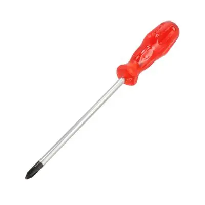 Screwdriver,N type black tip SOLO No.700-5 Size 5 INCH Red