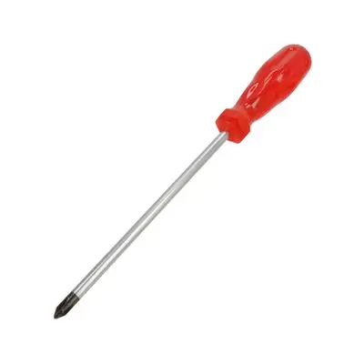Screwdriver,N type black tip SOLO No.700-6 Size 6 INCH Red