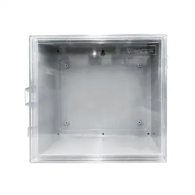 RACER Outdoor Plastic Box Transparent Cover (N02-TC), Grey Color