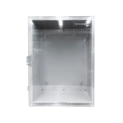 RACER Outdoor Plastic Box Transparent Cover (N03-TC), Grey Color