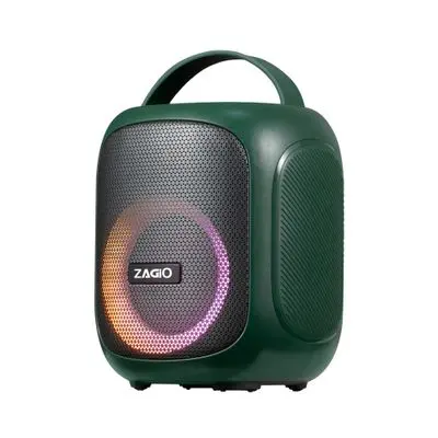 ZAGIO Bluetooth Speaker (ZG-85526), 30 Watt, Green Color