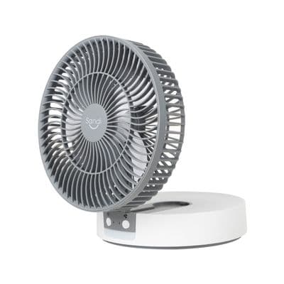 SANDI Tabel Fan (SD-9151), 6 Inch, White